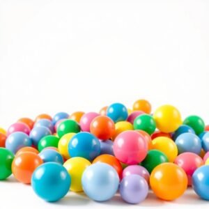 Colorful Play Balls (50 pcs)