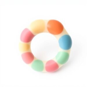 Silicone Teething Ring Toy